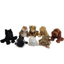 GANZ Soft Plush Animal Toy Bundle Various Designs Collectible Set