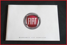 FIAT SERVICE HISTORY BOOK