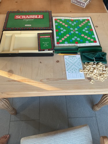 Scrabble board game - scrabble,