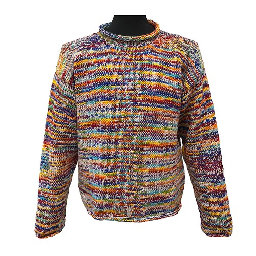 Women hand knitted tie dye - knitted,