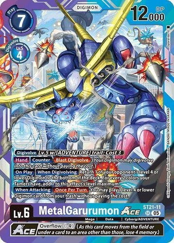 Metalgarurumon ace st21 - ace, [st21-11]