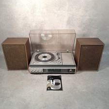 Philips RH814 Automatic Record Player Deck, Amplifier & Tuner Speakers & Manual