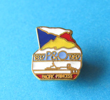 P&O Ferry 1837-1987 Pin badge, Enamel. Pacific Princess.