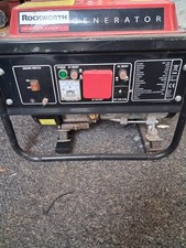 Rockworth used portable petrol generator (needs attention)