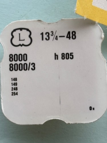 Landeron cal 8000 - cal, 48