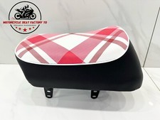 Honda Mini Trail Z50A 1968-1971 Z50Z Z50 New Seat K0-K2 Monkey Bike Pink Tartan.