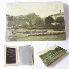 Antique Needle Case Book 1920s Abel Morrall Rawtenstall Park Lancashire Souvenir