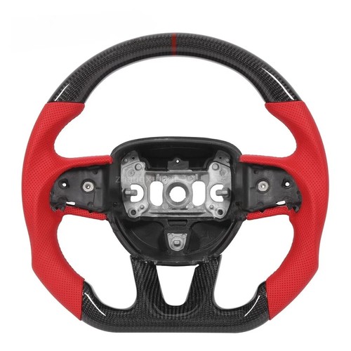 Carbon fiber steering wheel - carbon,