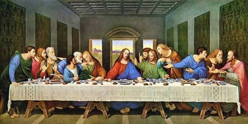 The last supper - supper, painting