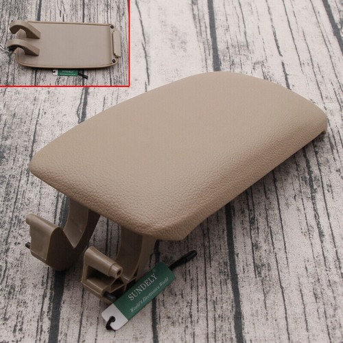 Beige console center - center, armrest