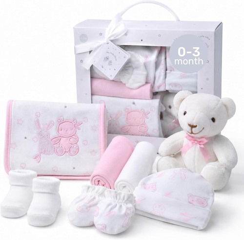 New baby girl gift set - baby,