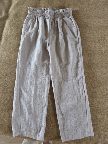 Cream casual trousers bimba - cream,