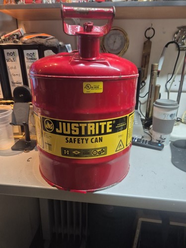 Justrite safety can - can, type