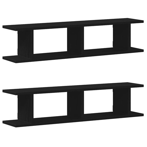 Wall shelf mounted - 2x, wall-mounted