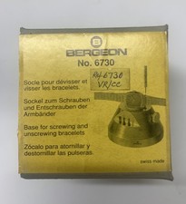 Bergeon 6730 Base for Removing Bracelets Tool, new old stock. Unused  