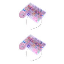  2 PCS Childrens Craft Kits Friendship Bracelets Beads for Crafts