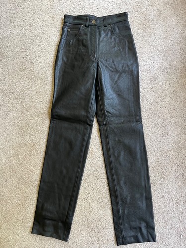 Black leather women - black,