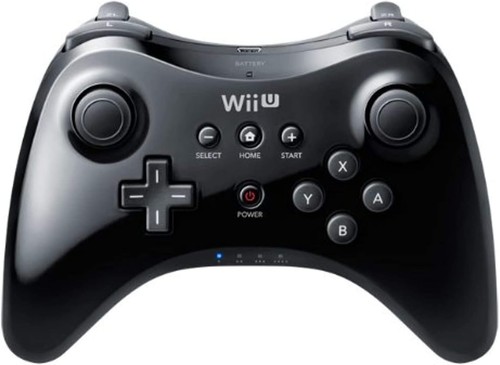 Wii pro controller black - pro, controller: