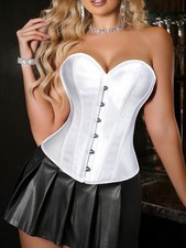 Women Sexy Overbust Boned