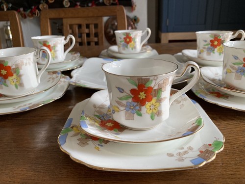 Vintage art deco china tea - china,