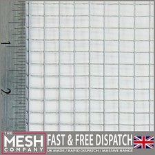 The Mesh Company 1/4 Inch Wire Mesh |  Galvanised Welded, 23G Wire, 1/4" Hole