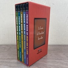 5 Box set of Feckin' Books Everything Irish by Murphy O'Dea 2005 Dublin Ireland