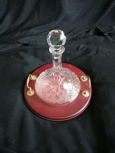 Vintage ships decanter on - vintage,