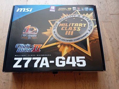 Msi motherboard z77a - msi,
