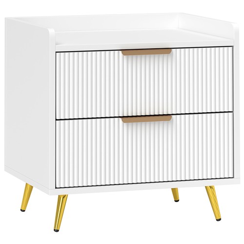 Homcom bedside table - bedside,