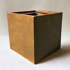 30cm Corten Effect Modern Box