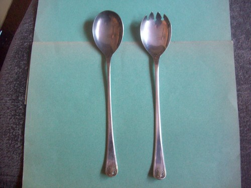 Vintage silver plated - vintage, salad