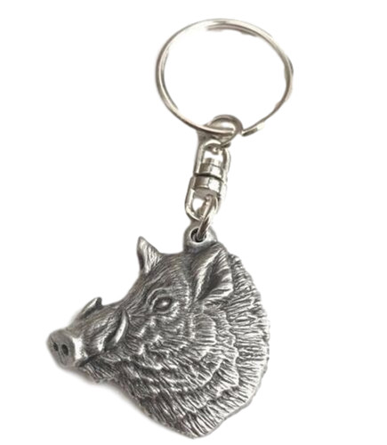 Wild boars head handcrafted - wild, in