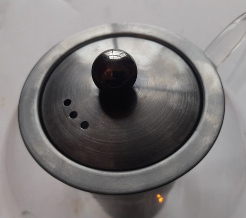 Skovde glass teapot with - teapot,