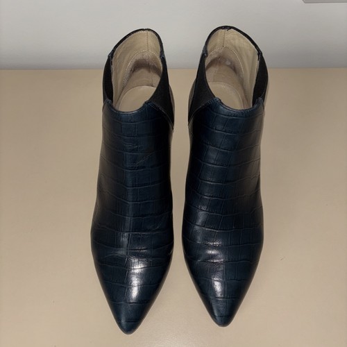 Hobbs ladies navy kitten - navy, heel