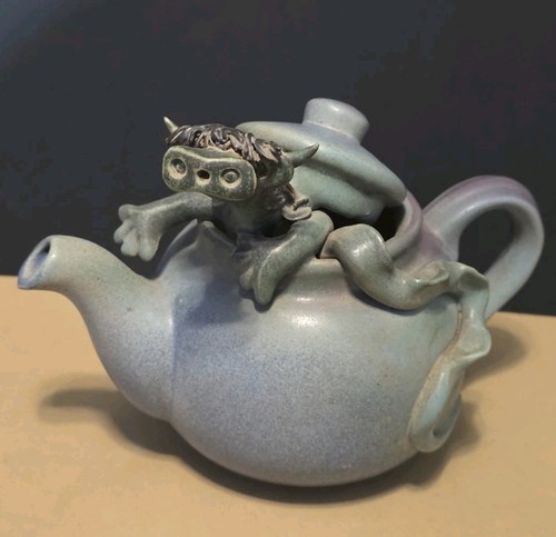 Julian francis dragon pottery - francis,