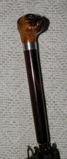 Antique Dark Brown Umbrella