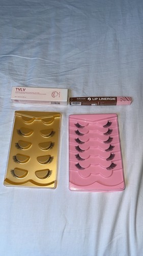 Beauty bundle eyelashes lip - bundle,