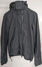 Superdry Windcheater Men's Jacket Medium Black Professional RRP £99.99