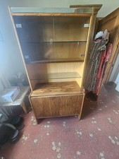 Merrow Associates Rosewood And Chrome Cabinet