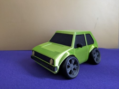 Printed tooned golf - vw,