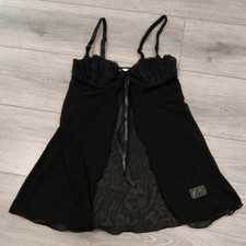 Vintage La Senza Sheer Black