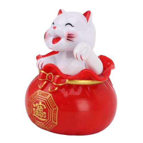 Hot solar powered lucky - powered, cat