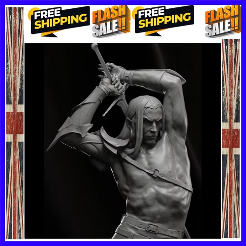 Resin figure unpainted - 1/24,