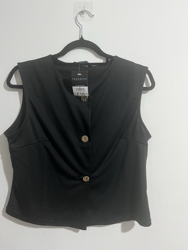 Peacocks size 14 black - size, 12-14