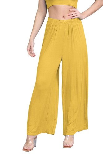 Womens wide leg palazzo ladies - leg,