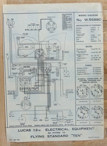 Original lucas standard flying - standard,