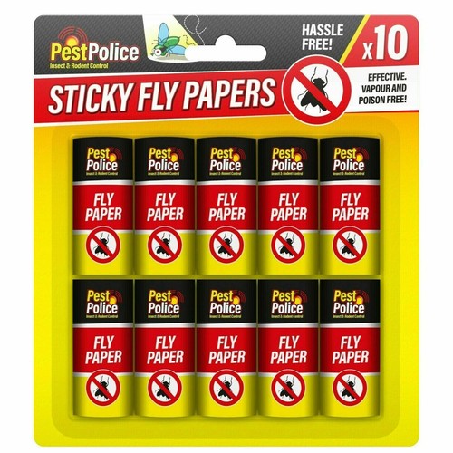Fly insect catcher paper - 10,