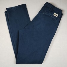 A.P.C. x Carhartt Wip Faded Blue Chino W30 L32 100% Cotton Pant APC
