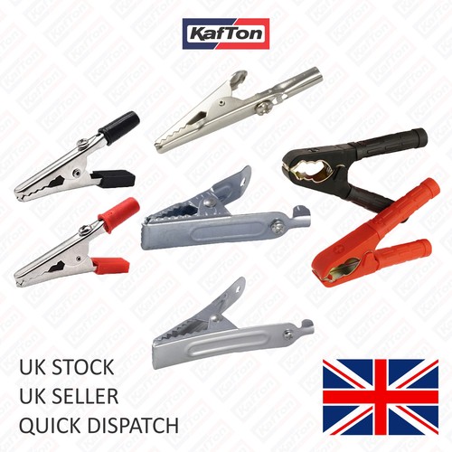 Crocodile alligator clips test - crocodile,