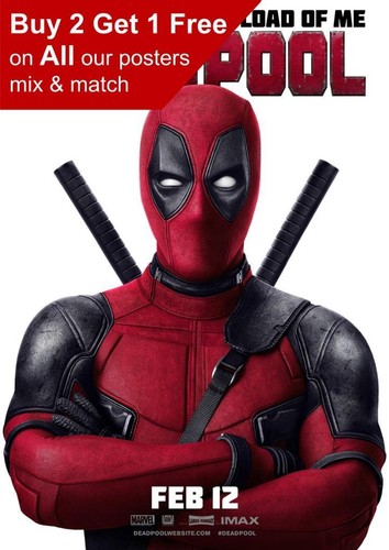 Marvel deadpool poster a4 - marvel, a5